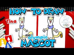How To Draw Tina - 2026 Olympic Mascot