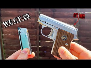New Gun Day! WE CT-25 (Colt Junior) Airsoft - First Impressions | IT'S TINY!