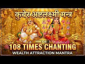 Kuber Ashta Lakshmi Mantra 108 Times Chanting | धन आकर्षण मंत्र | Wealth & Prosperity Mantra