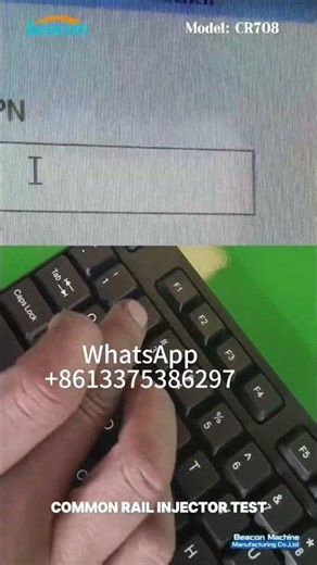 CR708 Oil Delivery HEUI EUI EUP CAMBOX Common Rail Injector and Pump test Flow Bench