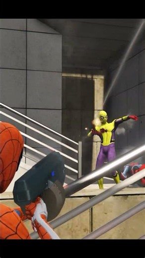 GTA 5 Spider-Man vs Robo Spider-Man! Epic Battle 🤖🕷️سبايدرمان ضد سبايدرمان الآلي 🤖#gta5 #gta #gaming