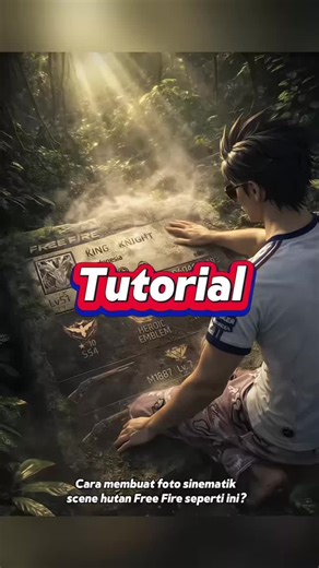Tutorial Crafting Sinematik Images di Hutan Free Fire