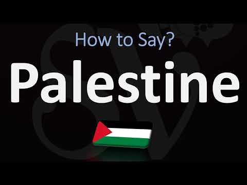 How to Pronounce Palestine? (CORRECTLY)
