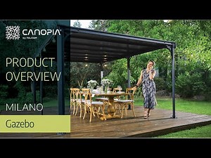 Milano DIY Hardtop Gazebo: The Ultimate Outdoor Retreat | Canopia