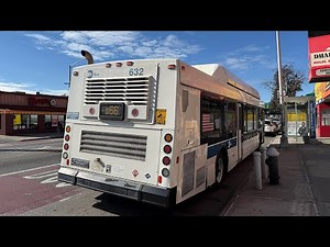 Riding Newflyer C40LF 632 on the Q66.