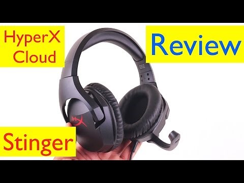 HyperX Cloud Stinger Gaming Headset Review and Mic Test