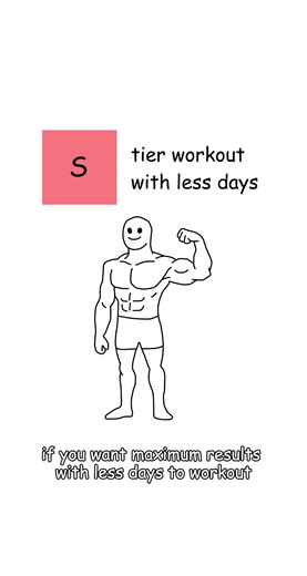 If you want maximum results with fewer days in the gym, keep reading. This might be the most efficient workout split you can run. Full body training hits every muscle 3–4× per week, nothing else comes close. Why it’s elite: • Insane frequency - Every muscle gets trained more than any other split • Beginner-friendly - Simple, effective, hard to mess up • Easy recovery - Rest days built in between sessions • Time-efficient - Workouts can be short if programmed correctly The only downside? Full bod