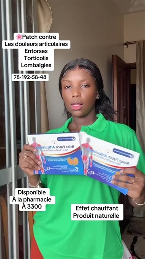 Patch contre douleurs articulaires - Produit naturel