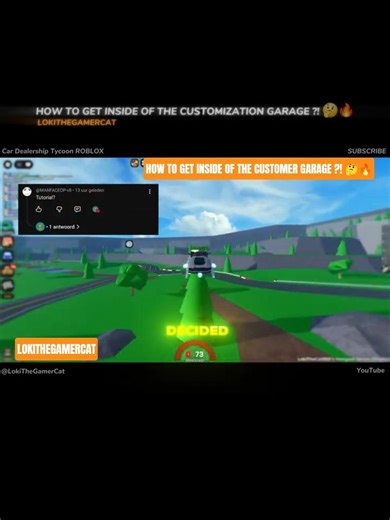 How To Get Inside Of The Customization Garage ?! 🤔🔥 #roblox #cardealershiptycoon #youtubeshorts #cdt