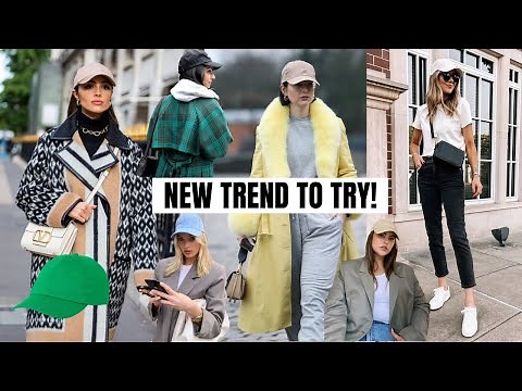 How To Style A Baseball Hat This Fall | 2021 Fashion Trends Fall