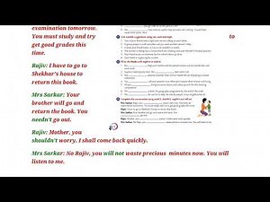 Class 8th Lesson 9 Modals answer key Class 8th Collins English Grammar and Composition.