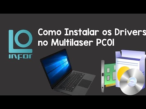 Como Instalar os Drivers no Multilaser PC01 - Resolvido