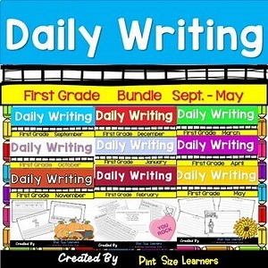 First Grade | Writing Prompts or Journals | September to May