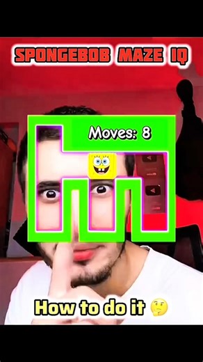 SpongeBob Maze IQ 🎯🔥🧠 #shorts #trending #troll #viral #tutorials