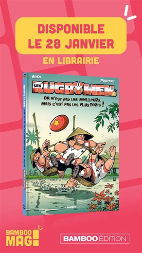 On n’est pas les meilleurs. Mais pour se reconnaître dedans, on est tous champions 🏉😂 👉 La nouvelle BD Les Rugbymen est dispo (et la vidéo aussi). Bamboo Édition - Les Rugbymen par Poupard & BeKa - Bamboo Edition | Le Rugbynistère