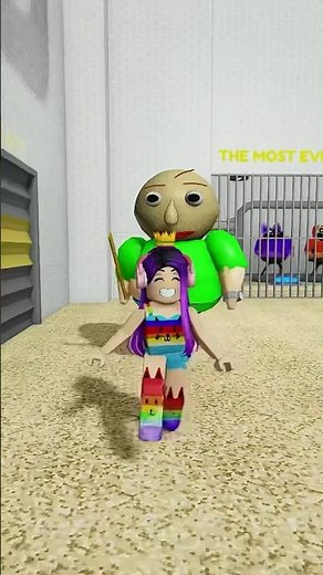 Escape Baldi Barrys Prison obby Roblox