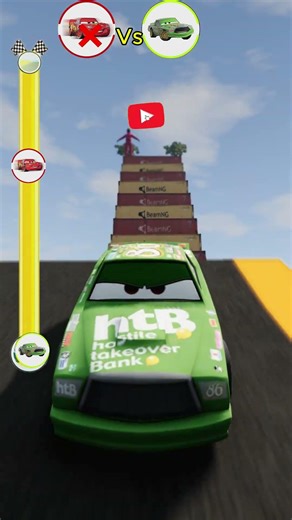 🚗💨 تحدي مجنون! Lightning McQueen vs Sally Carrera 🔥 #210