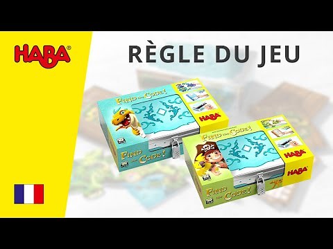 HABA Find the code ! Ile des pirates (Règle du jeu)