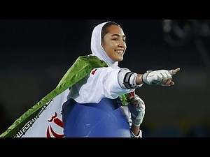 18-year-old becomes first Iranian female Olympic medalist