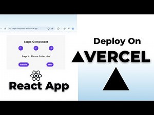 How to Deploy a React App on Vercel – Full Step-by-Step Guide (2025)