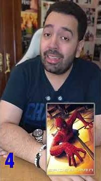 ترتيب كل أفلام سبايدر مان .. Spider-man Movie Ranking #shorts #ytshorts #spiderman