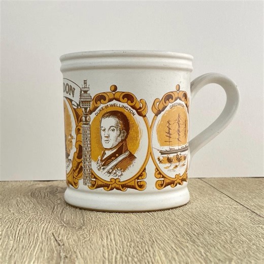 Denby London Souvenir Mug - Seventies Vintage Stoneware Mug - Etsy New Zealand