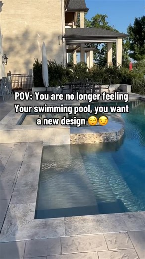 1.5K views · 14 reactions | Tire of your swimming pool design!? No worries we can help you! Pool builder: @boyd_pools_llc #swimmingpool #demo #newdesign #custom #luxury #homedecor #exterior #homeimprovement #explore #viral | JR Pool Plastering&Tx Gunite | Facebook