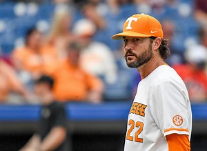 What position did Tony Vitello play in college? Taking a look at Tennessee HC's playing career