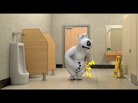 Bernard Bear | Backkom in Hurry Poom Poom New | Cartoons for Kids Children Funny