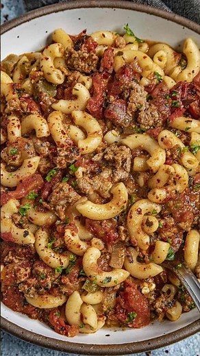The Coziest American Goulash on the Internet
