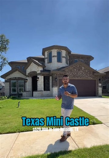 Wow 🤩🏰 Your own mini castle is waiting. This dream home has the charm, space, and wow factor you do not see every day. 🏡Comment “HOME” for more information! 🏡 House Details: 📈4.99% fixed interest rate 🛌4 Total Bedrooms 🛁4 Total Baths 🏠2 Living Areas 🚙2 Car Garage 📐3095 sqft 📍San Antonio, TX - $529,000 📩 For the fastest response, please fill out the link in our BIO. Or feel free to DM us! Ready to move FAST💨 we’ve got move-in ready options just for you! Questions? Call 📞 or text us 