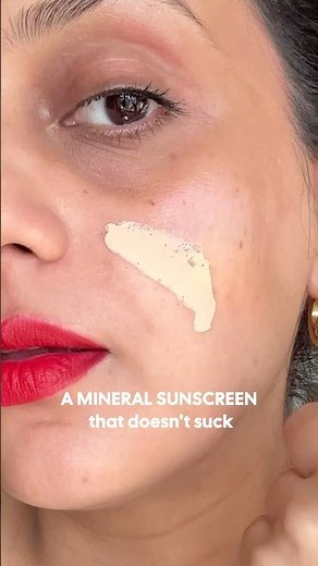 The best mineral sunscreen - supergoop matte screen spf review