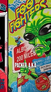 3.1K views · 126 reactions | Jeremy Packer, A.K.A the famous Zombie Yeti, has truly elevated the art style in Stern Pinball’s Foo Fighters! Follow along as we take you on a visual journey that includes an otherworldly Alien Overlord, the legendary Dave Grohl, and the mystery that is Area 51.  | Stern Pinball | Facebook