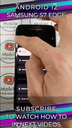 S7 EDGE ANDROID 12 - Fastest ROM ever #shorts