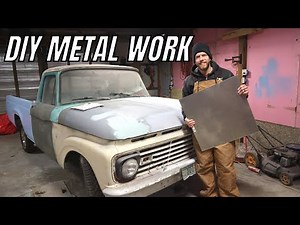 How to Make Patch Panels | 1963 Ford F100 Rust Repair