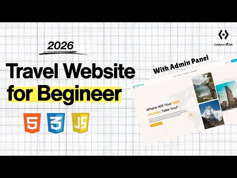 Build a Beginner Website with HTML, CSS, JavaScript & Express.js (CRUD) Tutorial