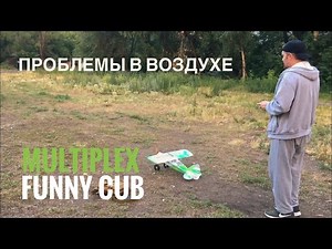 Multiplex Funny Cub, проблемы в воздухе