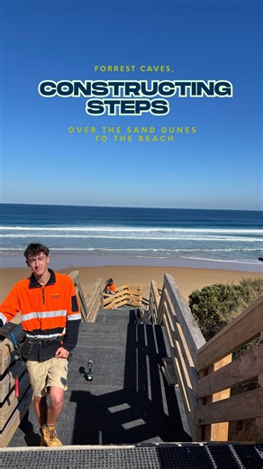 Lincoln Smith, a 1st year Carpentry apprentice with Phillip Island Nature Parks, gives us a glimpse into his day on site. Learning skills, building projects, and working in a location this beautiful. Apprenticeships don’t get much better than this! | Westvic Staffing Solutions