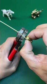 Making a Motorcycle Keychain by Hand #diy #shorts #reel