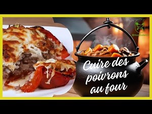 Comment cuire des poivrons au four