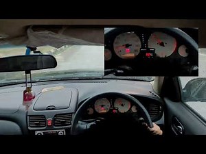 SR20VE Neo VVL Nissan Sentra N16 0-100km/h CVT Manual Mode (2nd take)