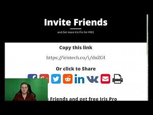 Iris Mastery Series - How to tell friends and give them Iris for free