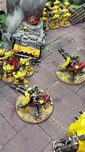 AN UNHOLY ALLIANCE! Battle Report featuring Black Legion with Allies vs Imperial Fists Warhammer 40K