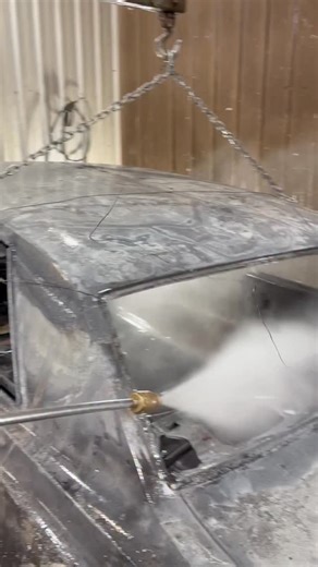 6.8K views · 126 reactions | 65 Chevy Malibu getting the final cleaning. Watch the burnt look just disappear #65malibu #chemicalstripping #classiccarrestoration #classiccarrestorations #chemicaldipping #musclecarrestoration #aciddipping #65malibuss | MetalWorks Paint & Rust Removal | Facebook