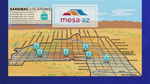 157K views · 2.5K reactions | Two Valley cities are helping residents prepare for potential flooding on Thursday. | 12News | Facebook