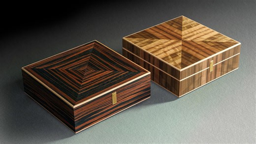 I made 3 fancy boxes