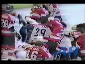 NHL Jan. 19, 1980 Washington Capitals v Philadelphia Flyers Bench Clearing Brawl