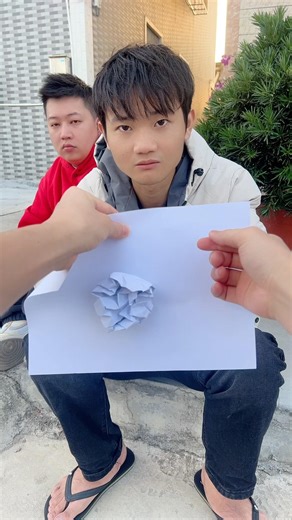 The secret of tearing paper and recovery#魔术教学 #magicteaching #magic