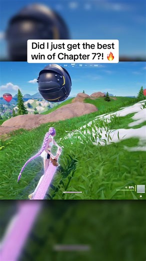 Epic Fortnite Win in Chapter 7 Gameplay Highlights