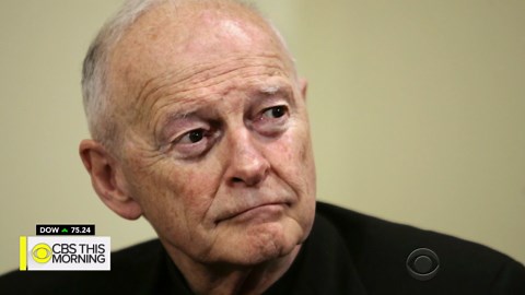 Priest says he warned church about Cardinal McCarrick's alleged abuse